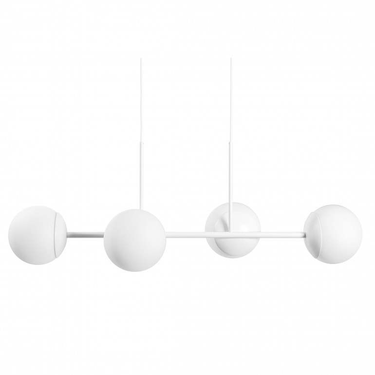 Lámpara colgante de techo KOP E blanca