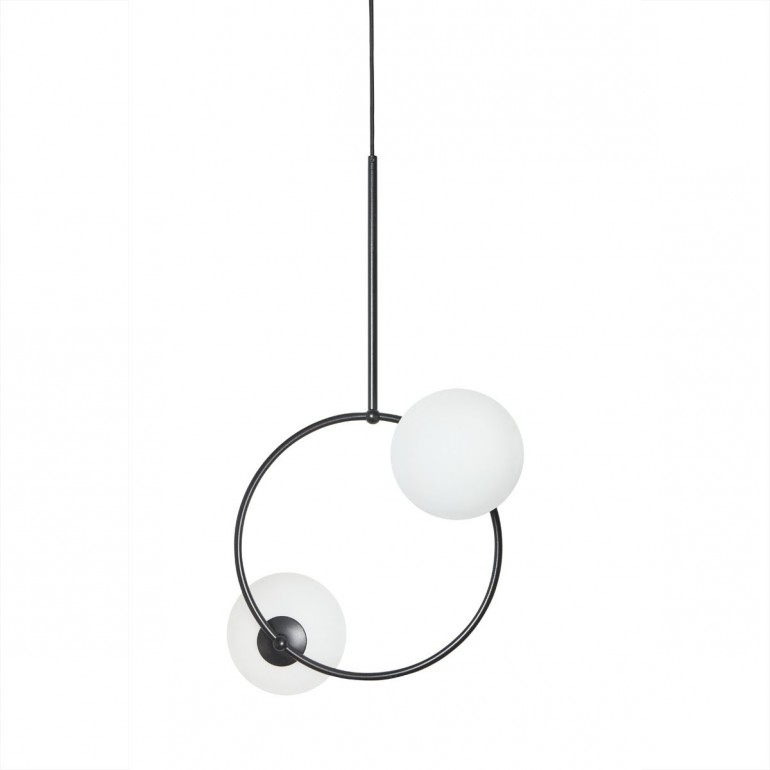 FUPPU A lámpara colgante de techo negra