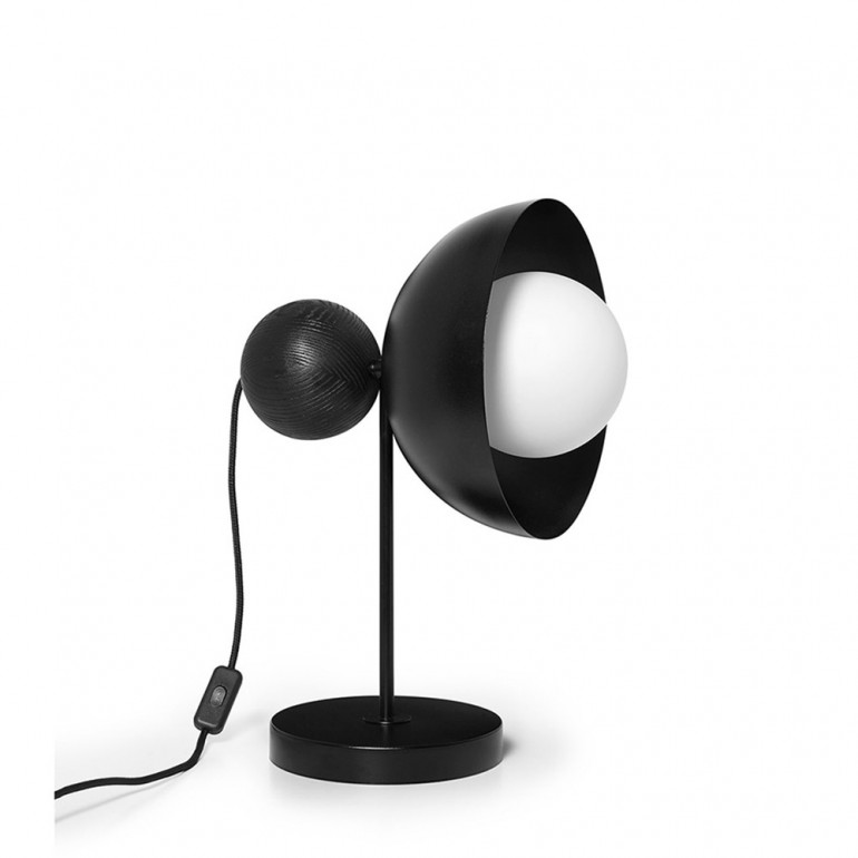 Lámpara de mesa negra KELLO ST