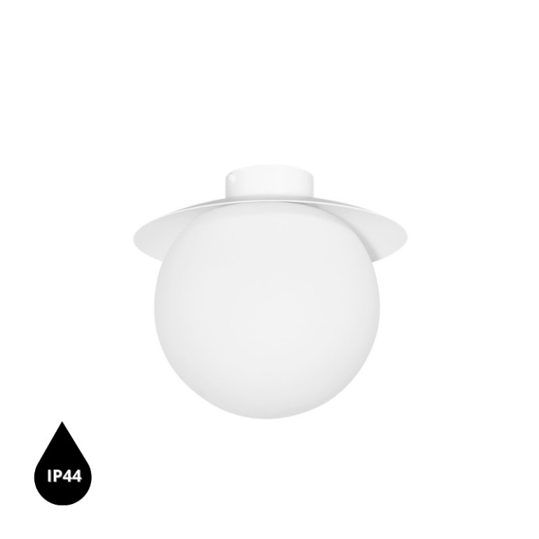 KUUL C Lámpara de techo blanca / Plafond IP44