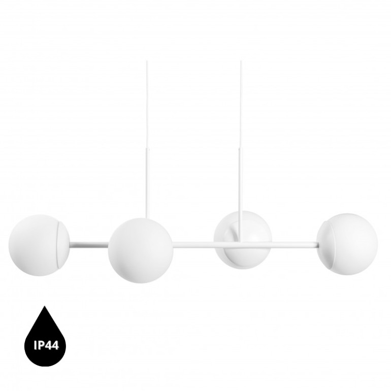 Lámpara colgante de techo KOP E blanca IP44