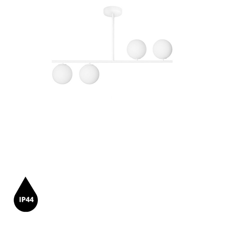 SUGURI Una lámpara de techo blanca de tamaño S