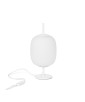 Lampa stołowa EPLI MINI ST czarna z małym białym kloszem UMMO