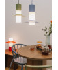 Lámpara de mesa CAPONIO ST azul