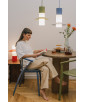 Lámpara de mesa CAPONIO ST azul