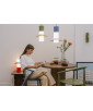 Lámpara de mesa CAPONIO ST azul