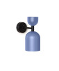 Aplique / aplique SUPURU azul regulable con tubo negro