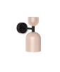 Aplique / aplique SUPURU beige con tubo negro