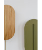 Aplique / aplique de pared ROKKE olive