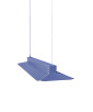 Lámpara colgante de techo azul YOTTSU C
